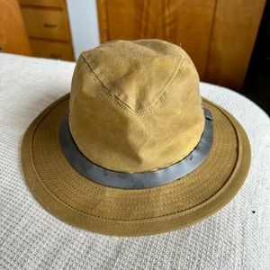 Filson Tin Cloth Packer Hat, Dark Tan - XXL